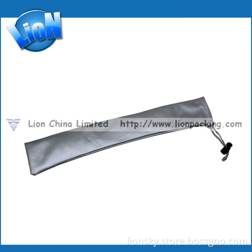 Wholesale Drawstring Leather Pen Pouch Stationay Use